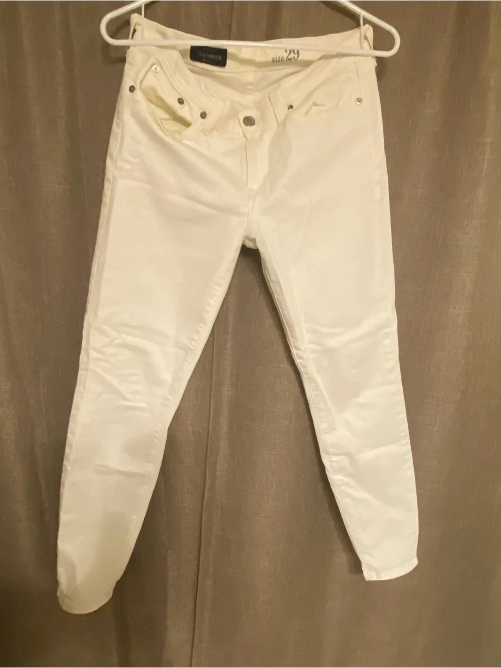 J. Crew White Skinny Jeans